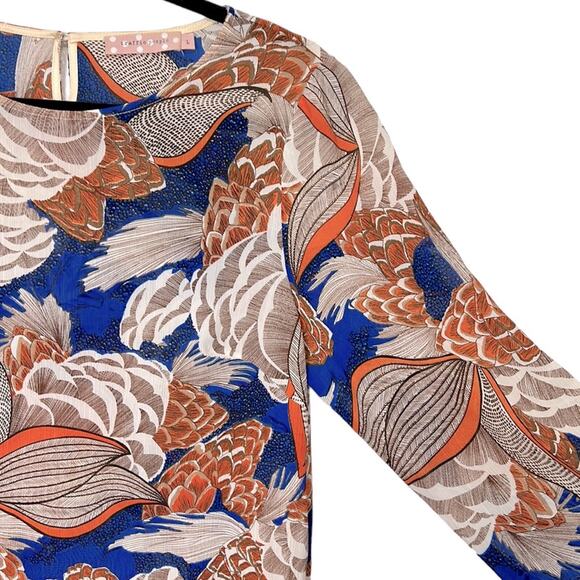 Traffic People For Anthropologie Floral Beach Cover up women’s size large - Picture 5 of 8